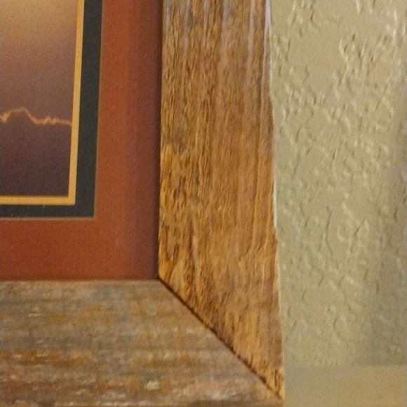 Western Cowboy Windmill Wooden Picture Frame Home Decor Accents - Picture 4 of 11